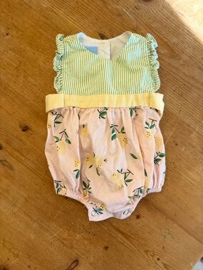 bella bliss Pink Lemon-Print Bubble